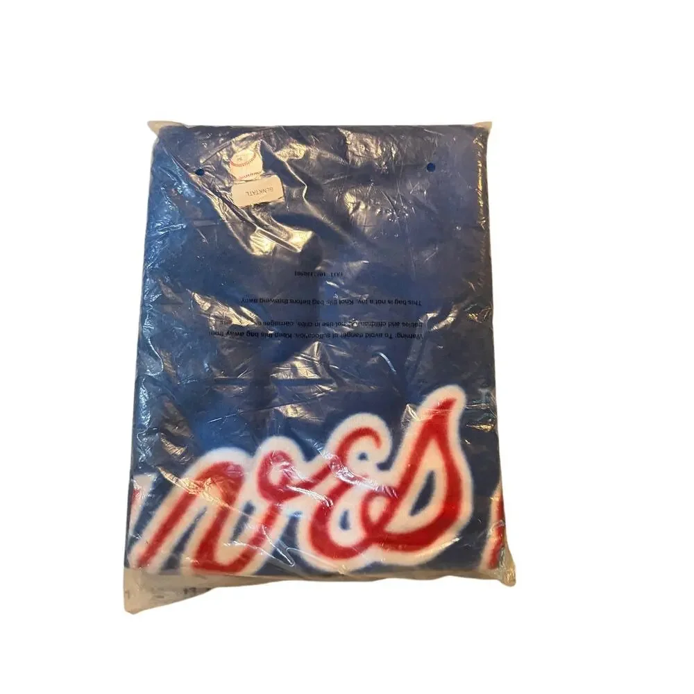 MLB Insider Club Atlanta Braves Baseball Fleece Throw Blanket New in Package